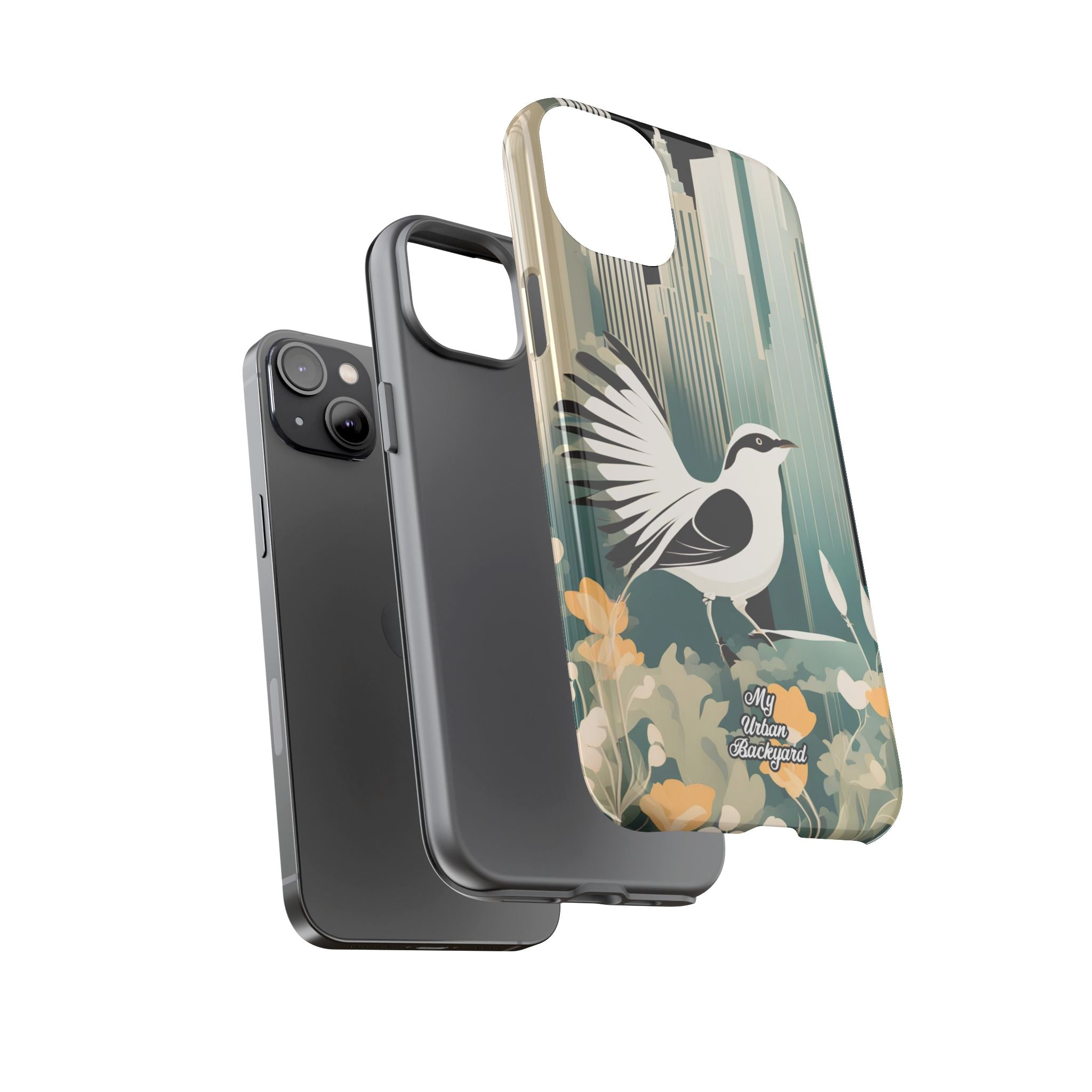 City Bird, Cell Phone Case - Apple iPhone, Samsung Galaxy, Google Pixel