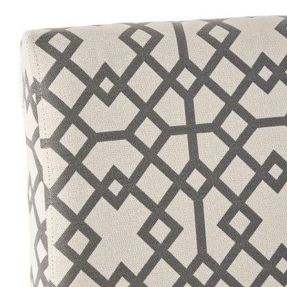 Modern Elegance, A Stylish Accent Chair for Any Room, Grey+Ivory