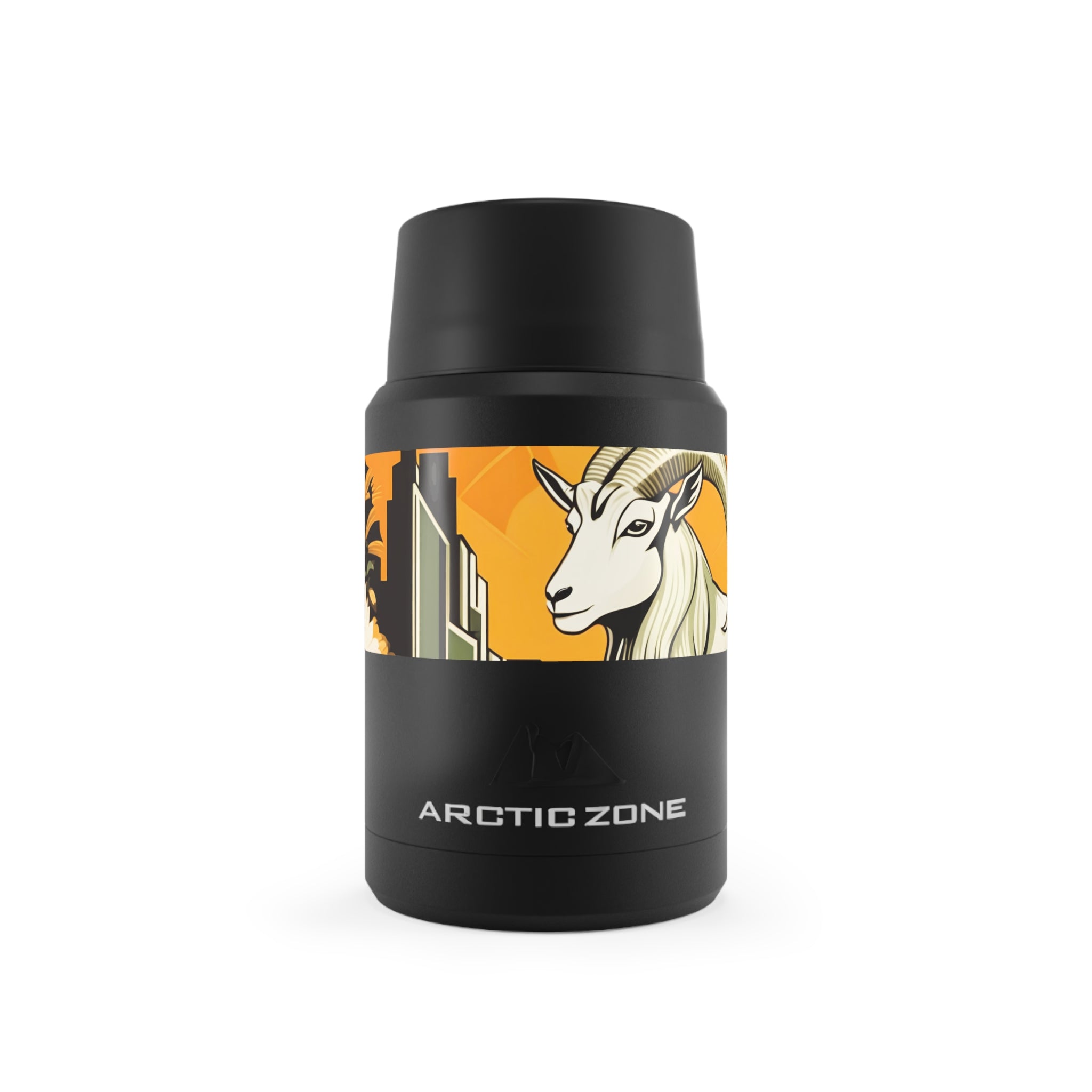 Urban Goat, Reusable Insulated Food Storage Container with Spoon – 16.9oz