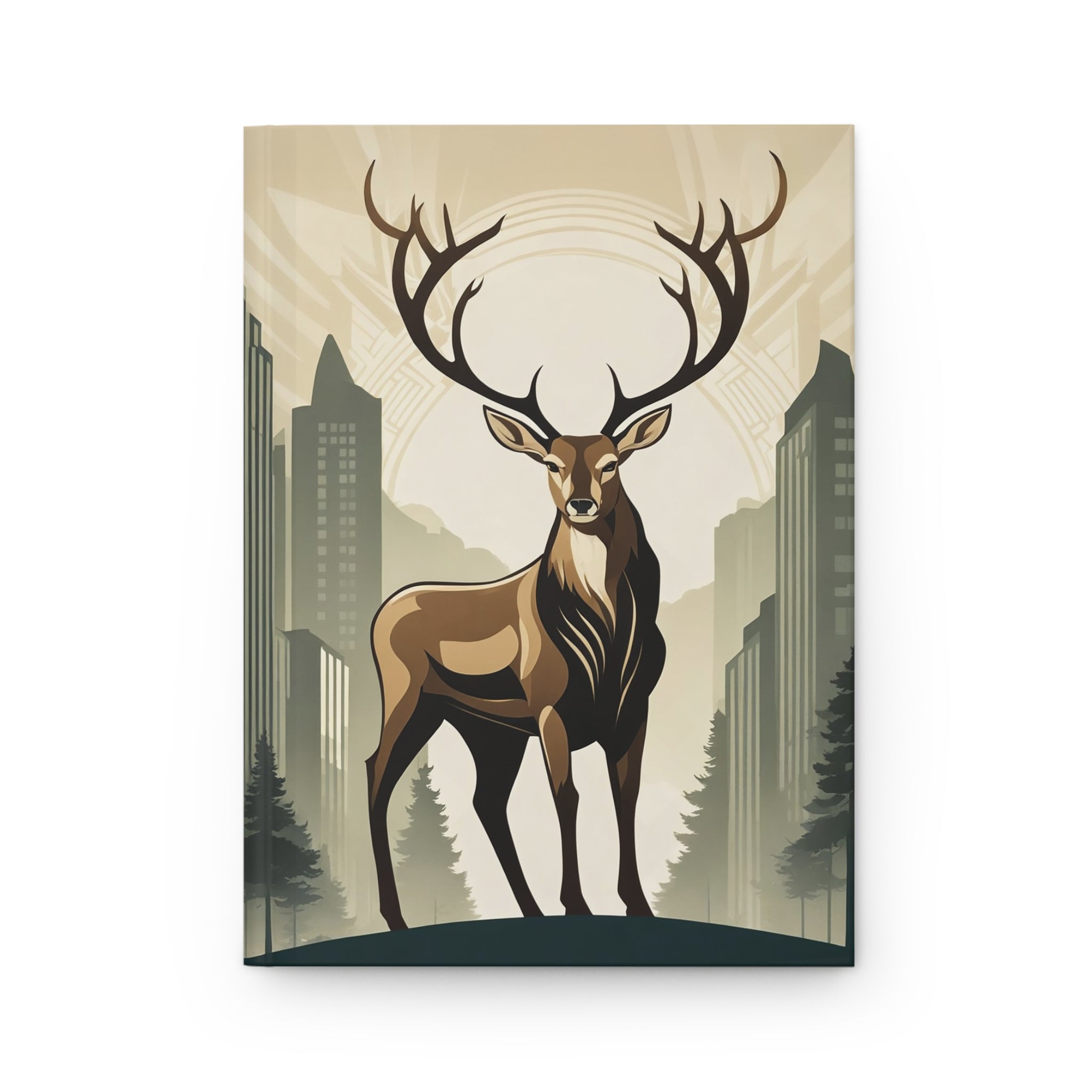 Urban Stag Hardcover Lined Journal