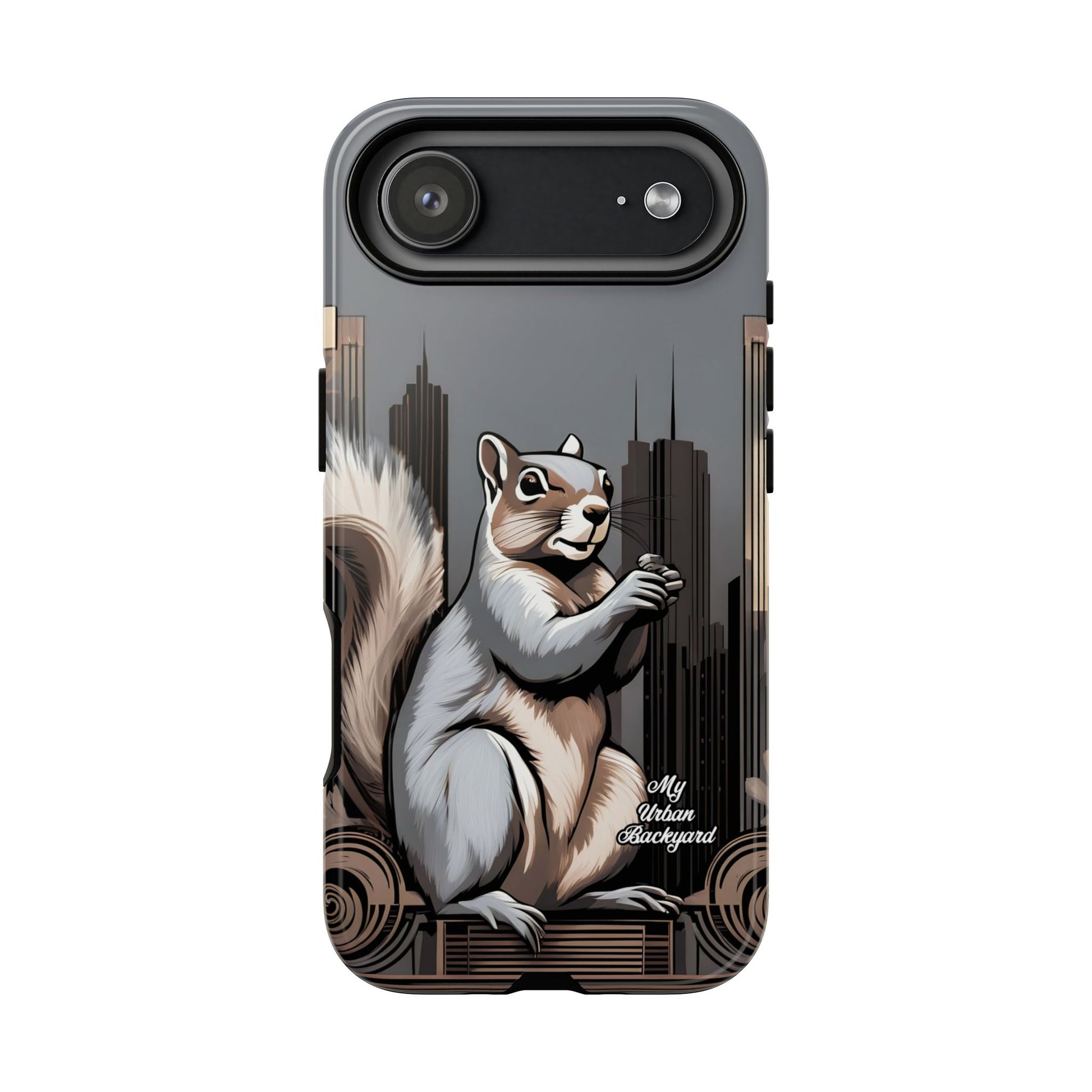 Urban Gray Squirrel, Cell Phone Case - Apple, Samsung, Google Pixel