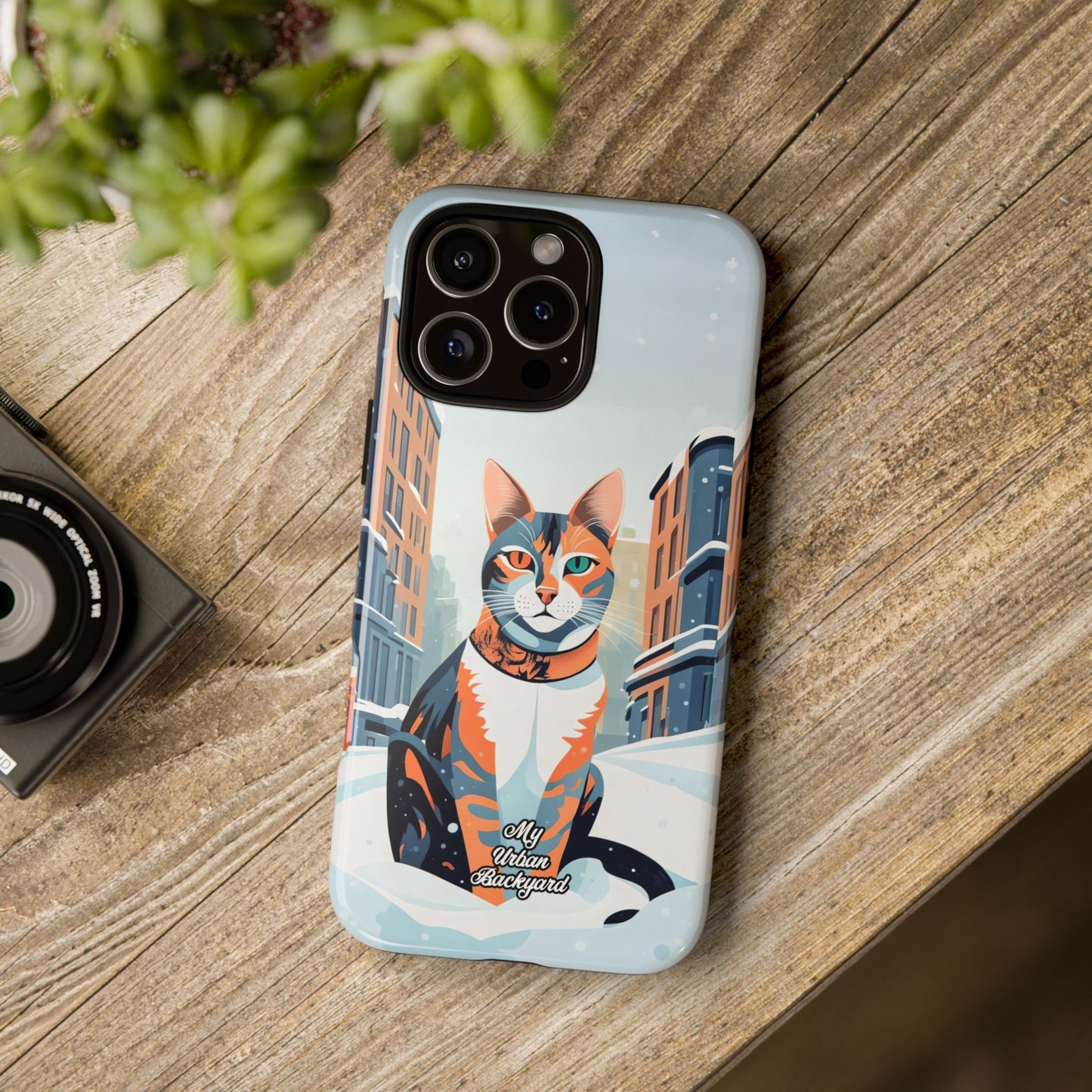 Claws Pawson in the Snow, Cell Phone Case - Apple, Samsung, or Google Pixel