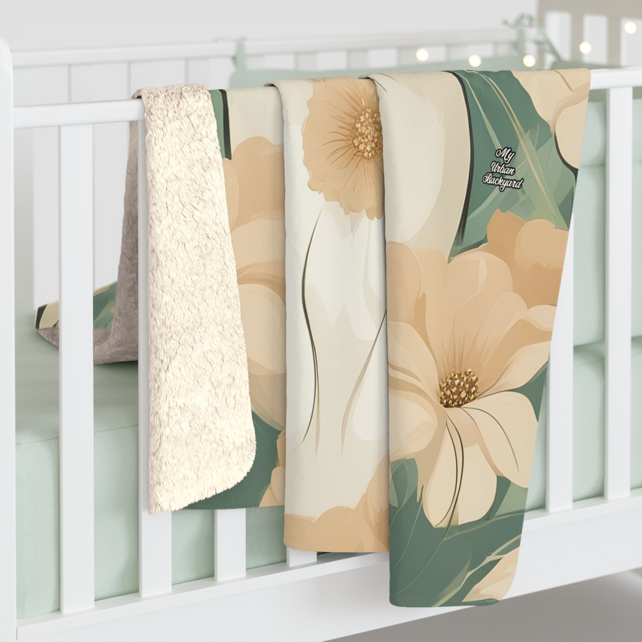 Blanca Purrington, Cat Sherpa Fleece Blanket