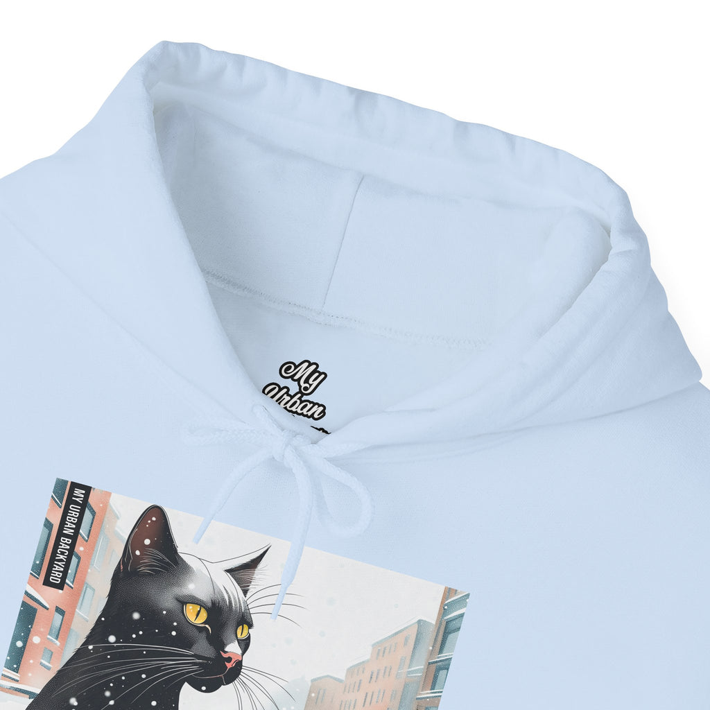 Whisker Wonderland Cat Hoodie, Cozy Graphic Sweatshirt for Cat Lovers, Perfect Gift for Pet Owners, Casual Wear, Unique Art Apparel