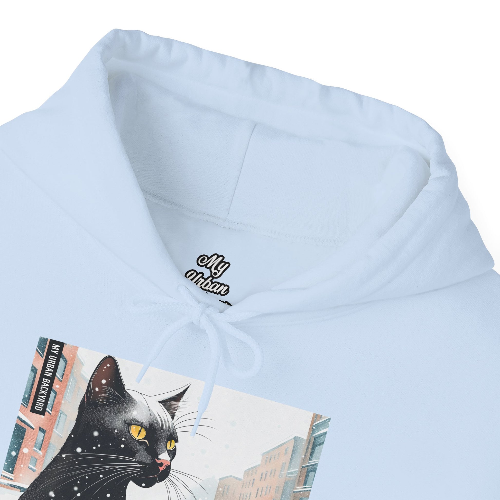 Whisker Wonderland Cat Hoodie, Cozy Graphic Sweatshirt for Cat Lovers, Perfect Gift for Pet Owners, Casual Wear, Unique Art Apparel