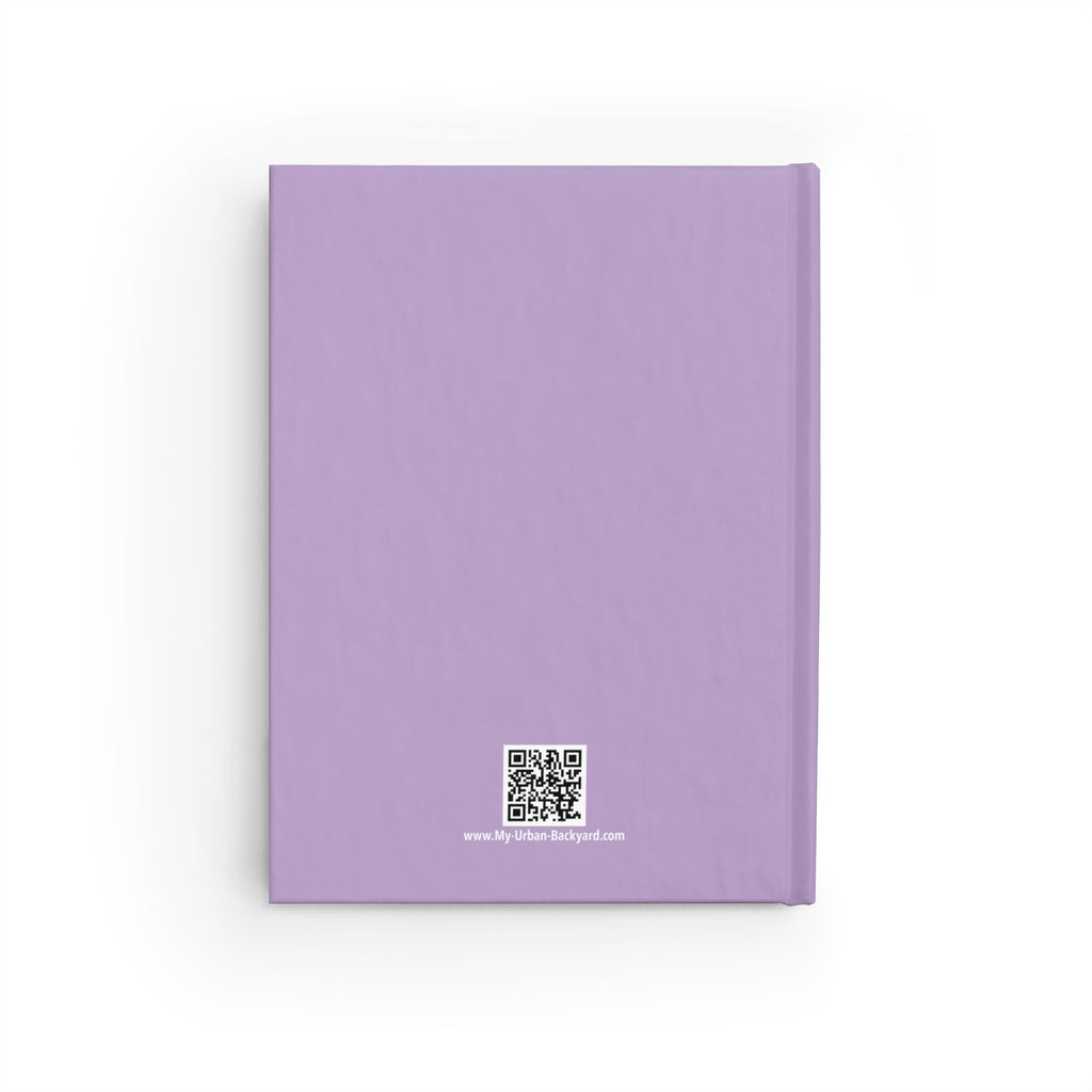 Purple Flower, Hardcover Notebook Journal - Write in Style