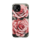 Pink Rose Flowers, Cell Phone Case - Apple, Samsung or Google Pixel