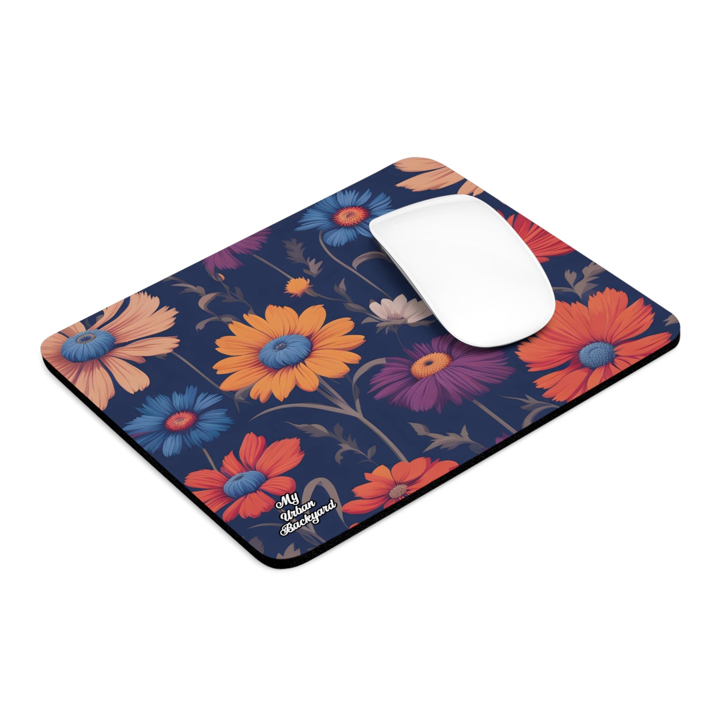 Fun Wildflowers, Computer Mouse Pad - for Home or Office