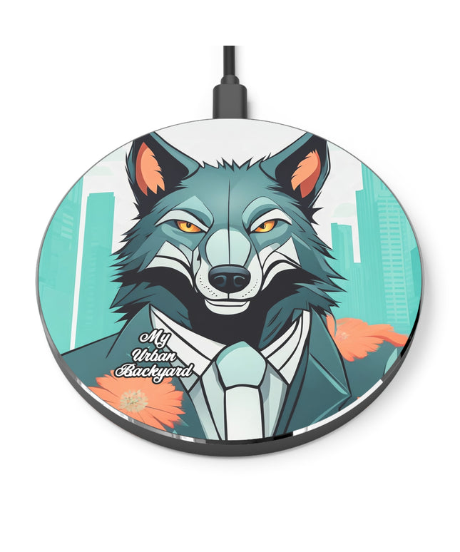 Vincent Blueclaw, Wolf 10W Wireless Charger for iPhone, Android, Earbuds