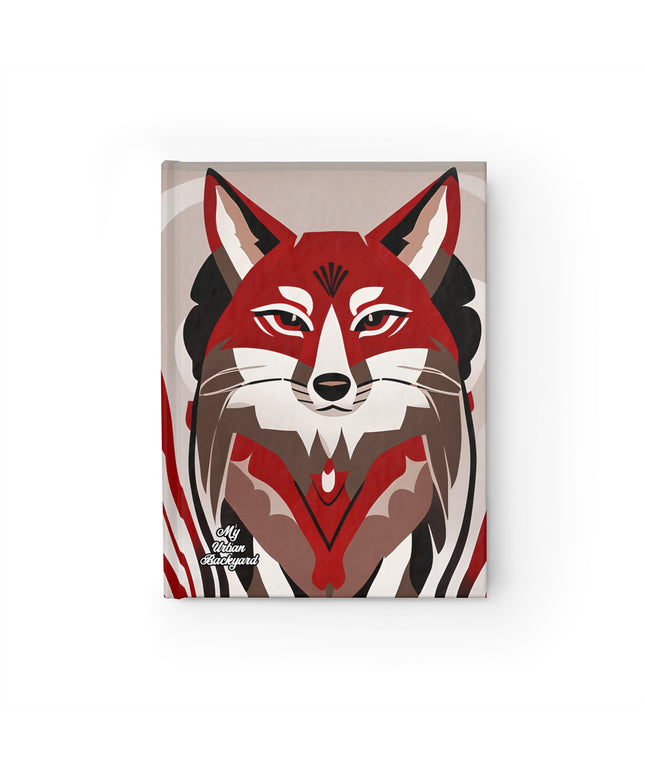 Red Coyote, Hardcover Notebook Journal - Write in Style
