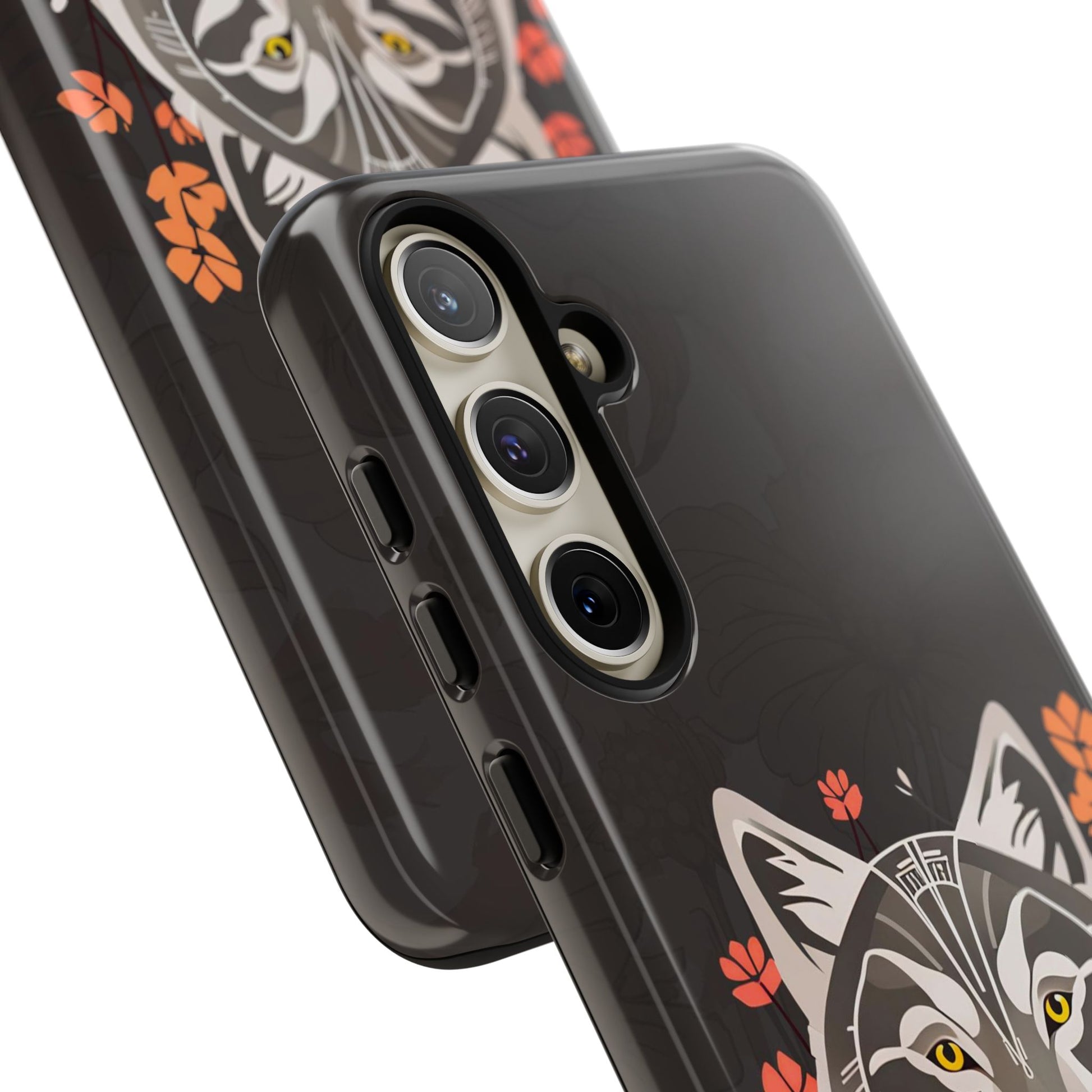 Art Deco Wolf, Cell Phone Case - Apple, Samsung, Google Pixel