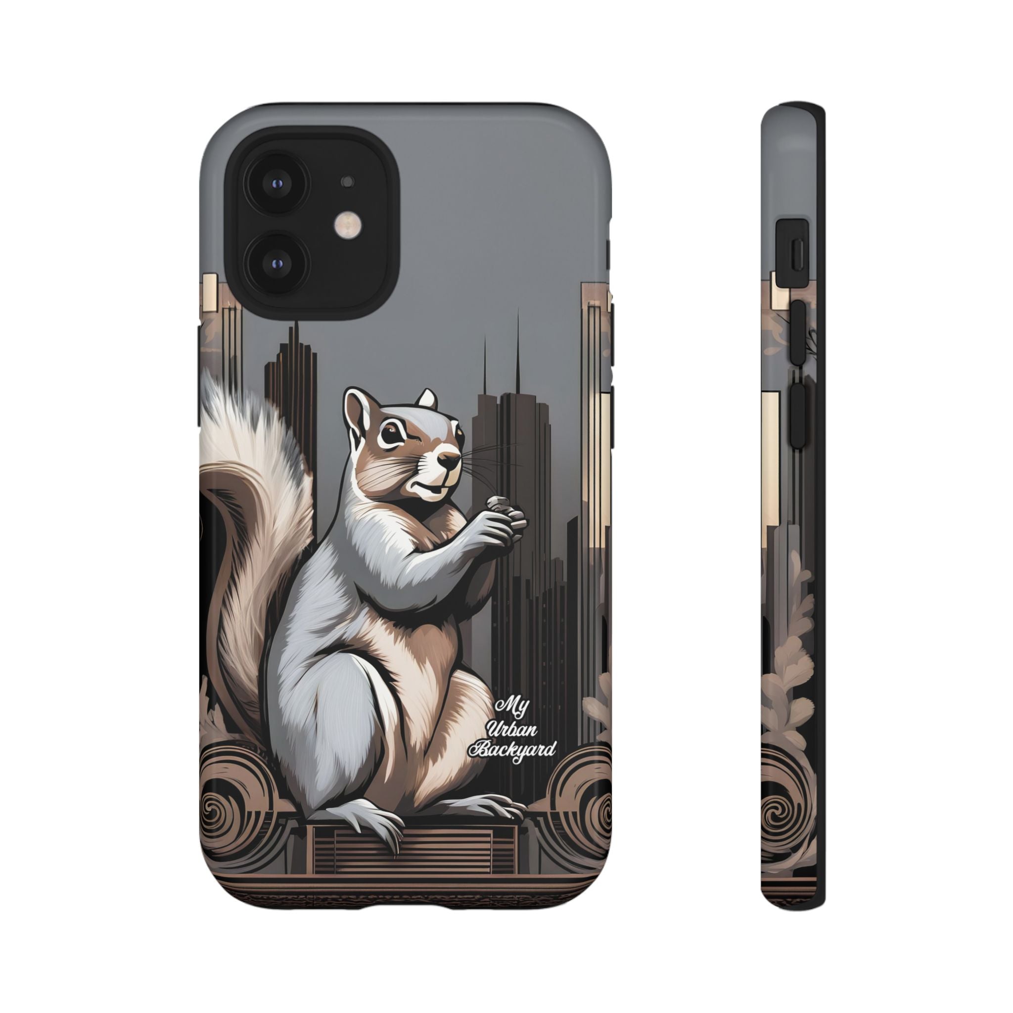 Urban Gray Squirrel, Cell Phone Case - Apple, Samsung, Google Pixel