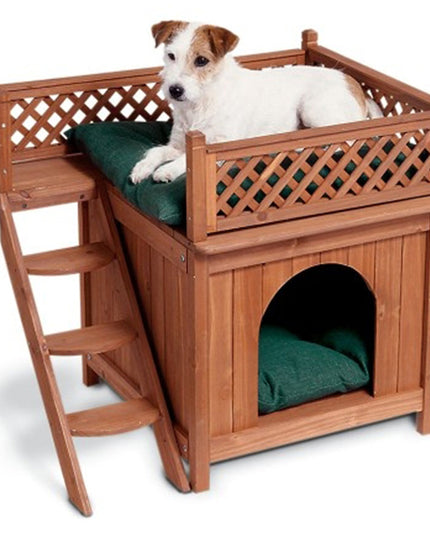 Merry Pet MPS002 Wood Room with a View Pet House