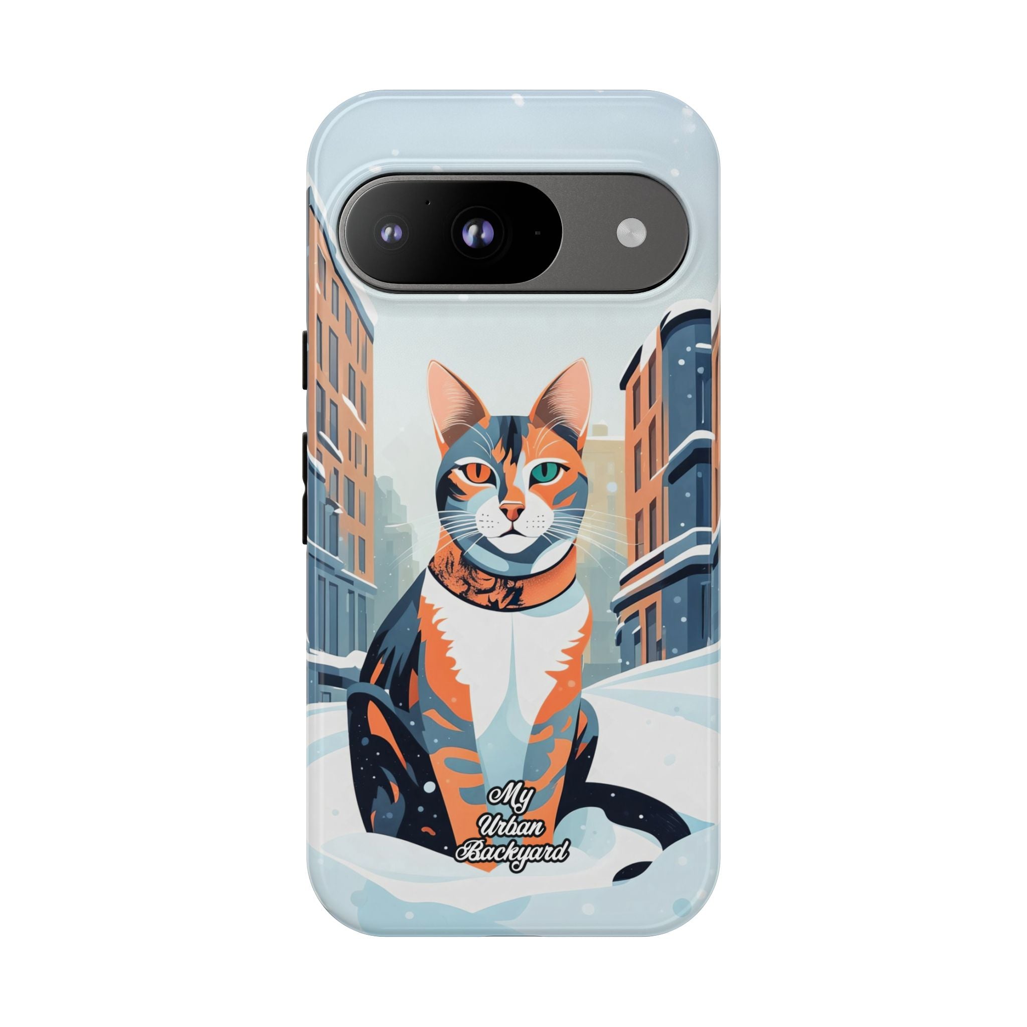 Claws Pawson in the Snow, Cell Phone Case - Apple, Samsung, Google Pixel