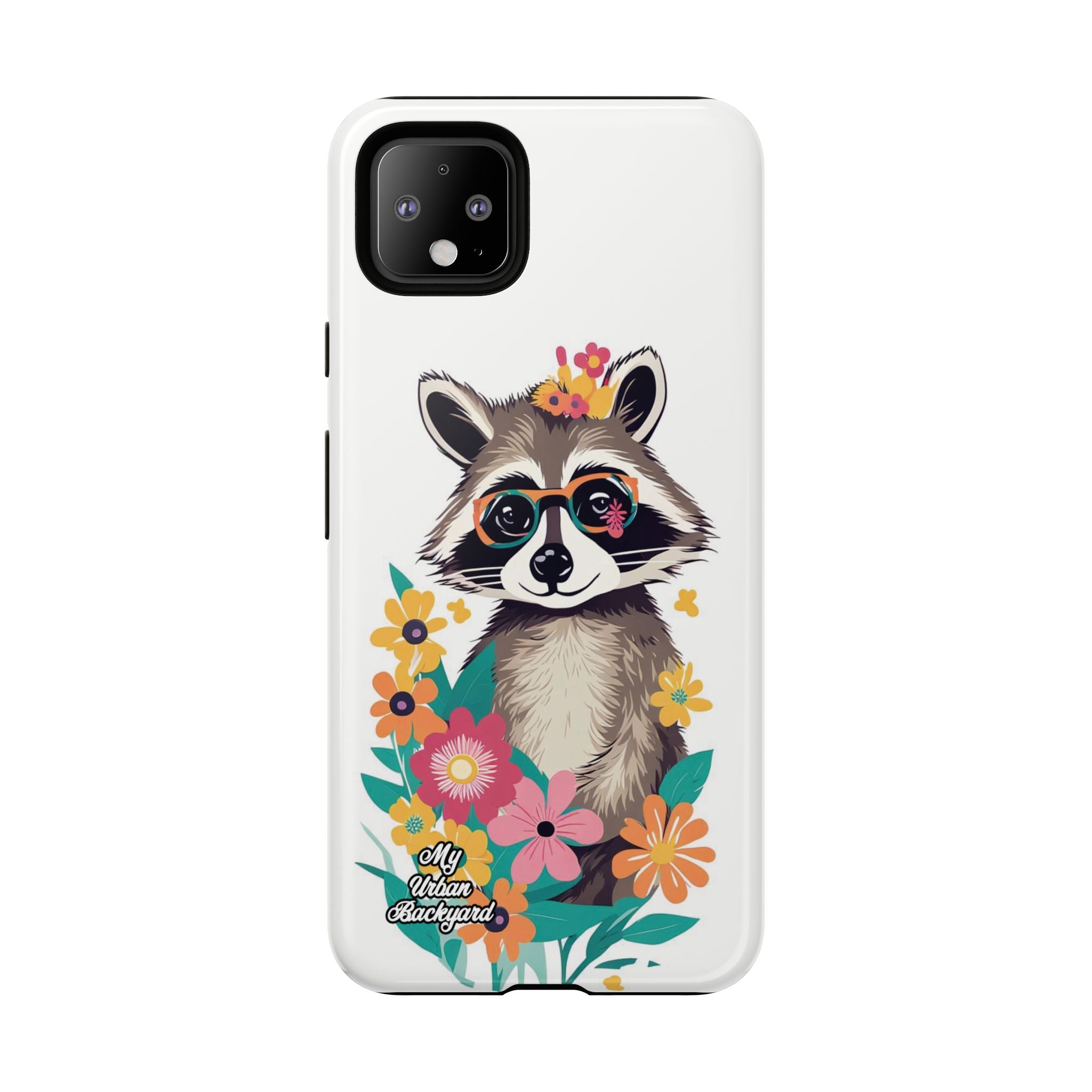 Raccoon with Glasses, Cell Phone Case - Apple, Samsung or Google Pixel