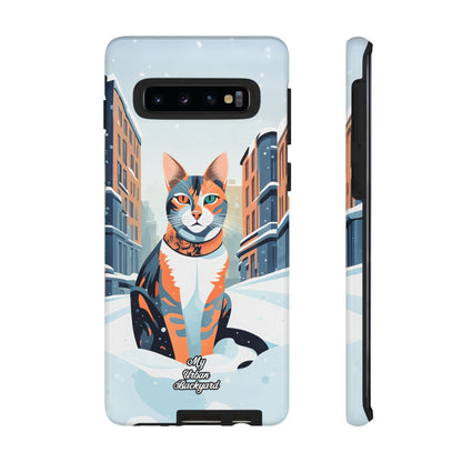 Claws Pawson in the Snow, Cell Phone Case - Apple, Samsung, or Google Pixel