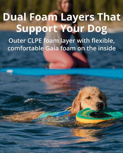 Ruffwear, Float Coat, Dog Life Jacket, Swimming Safety Vest with Handle, Red Sumac, Small