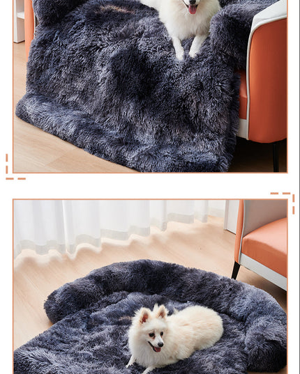 Extended Mat Nest, Comfortable Pet Cushion For Sofa or Floors, Dogs/Cats, 43.3"