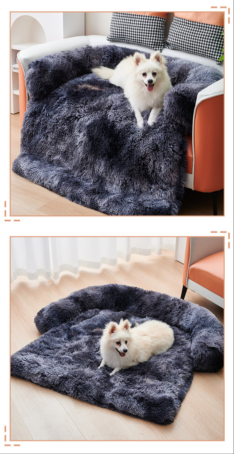 Extended Mat Nest, Comfortable Pet Cushion For Sofa or Floors, Dogs/Cats, 43.3"