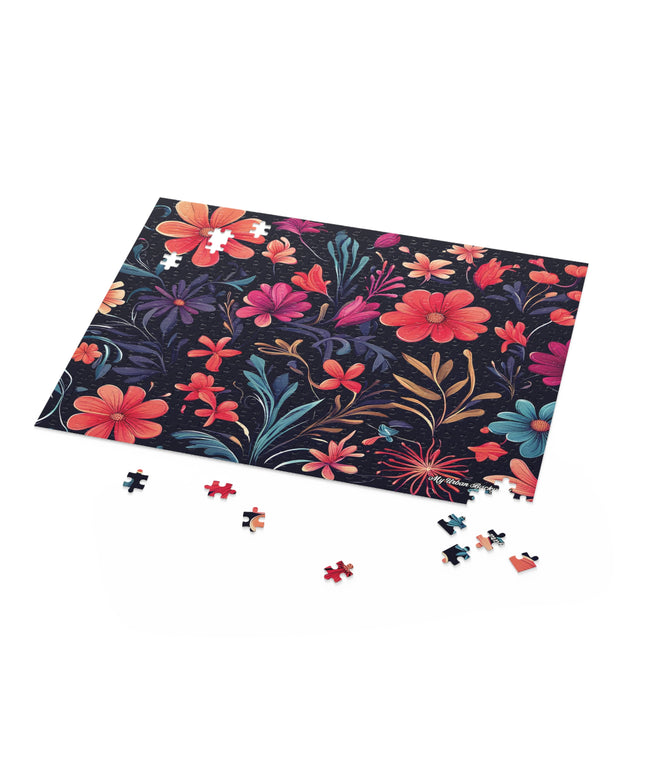 Night Blooming Wildflowers, Jigsaw Puzzle, (120, 252, or 500-Piece)