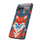 Fox with Flowers, Cell Phone Case - Apple, Samsung, Google Pixel