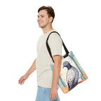 City Pigeon, Bird Tote Bag with Cotton Handles For Everyday Use, 3 Sizes