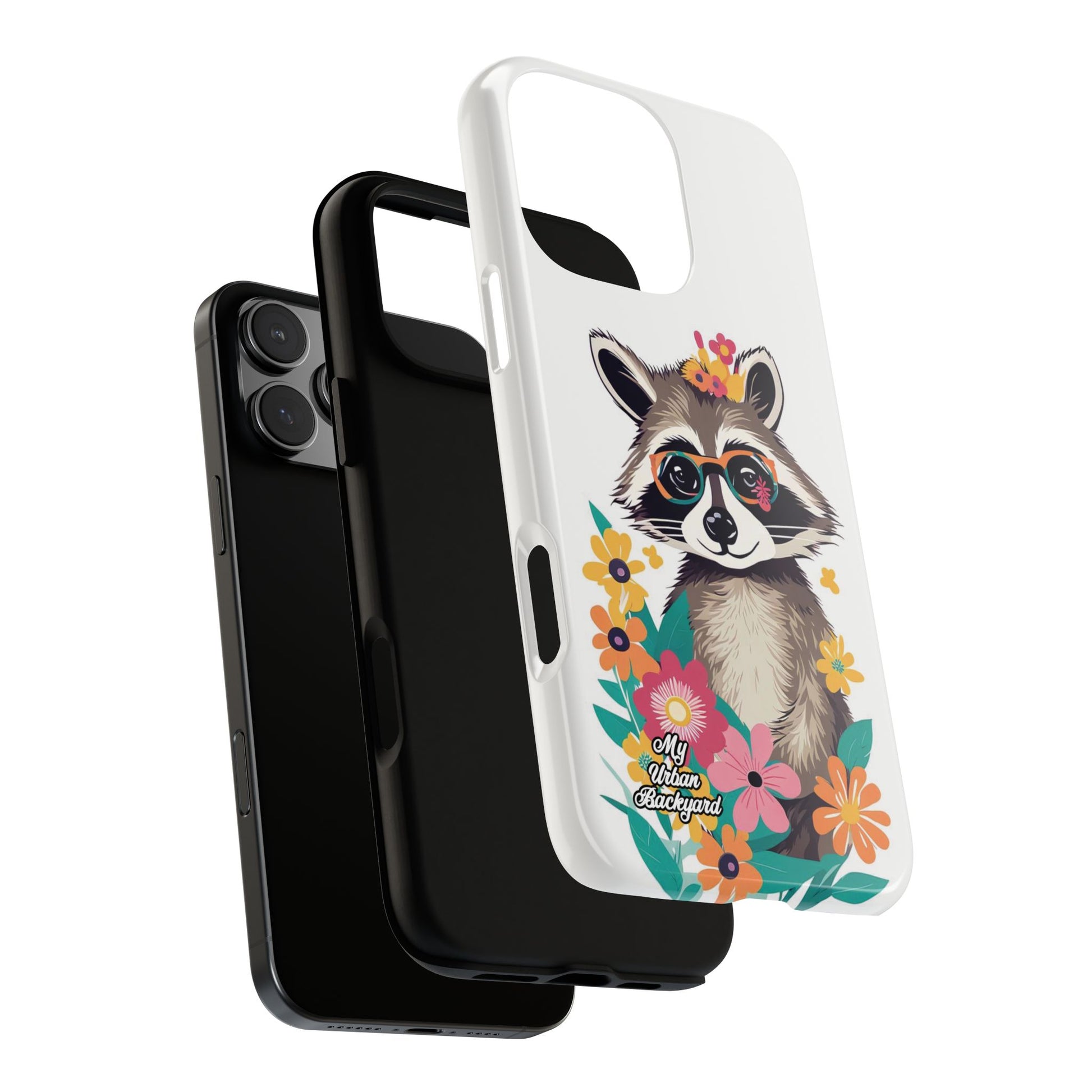 Raccoon with Glasses, Cell Phone Case - Apple, Samsung or Google Pixel