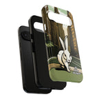White Rabbit on a City Street, Cell Phone Case - Apple, Samsung, Google Pixel
