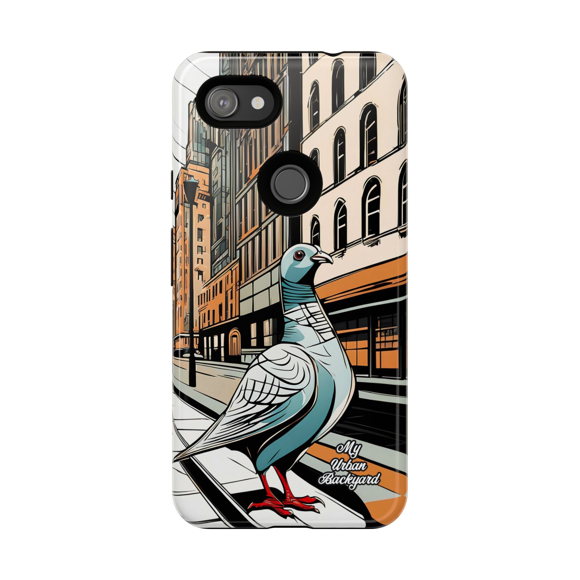 Pigeon on a City Street, Cell Phone Case - Apple, Samsung, Google Pixel