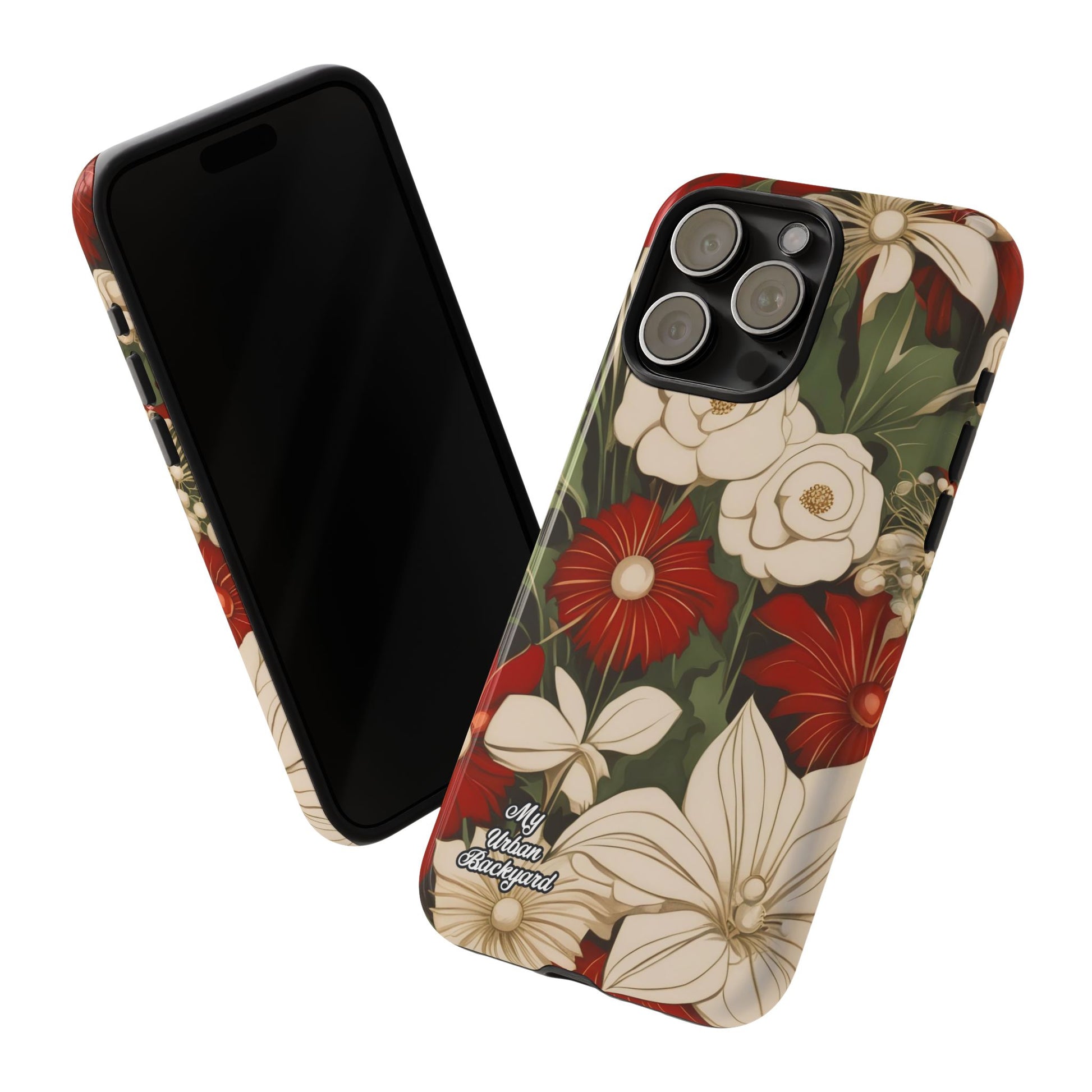 Holiday Flowers, Cell Phone Case - Apple, Samsung, Google Pixel