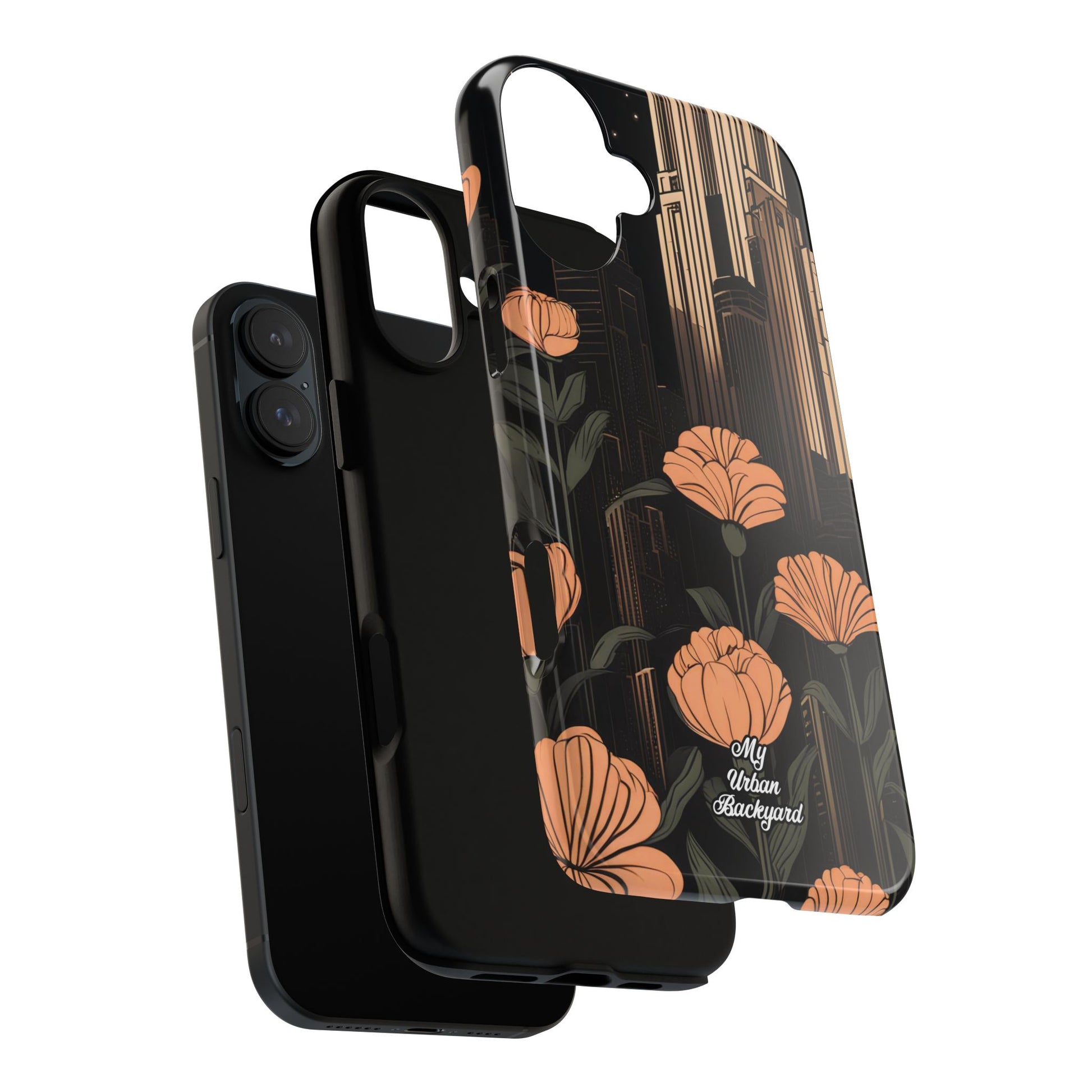 Urban Evening with Flowers, Cell Phone Case - Apple iPhone, Samsung Galaxy, Google Pixel