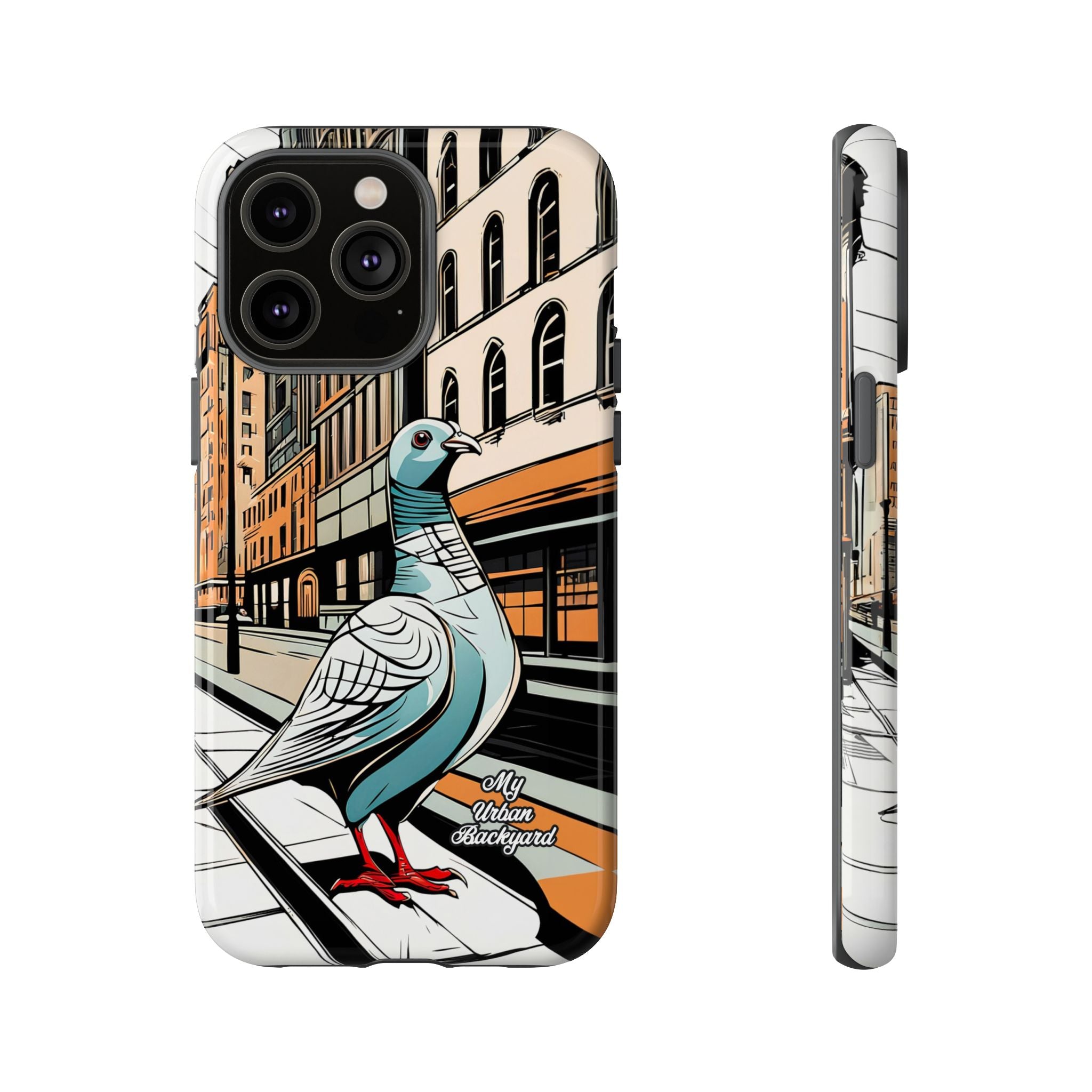 Pigeon on a City Street, Cell Phone Case - Apple, Samsung, Google Pixel