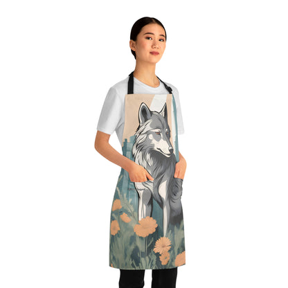 Urban Wolf, Cooking Apron With Front Pockets