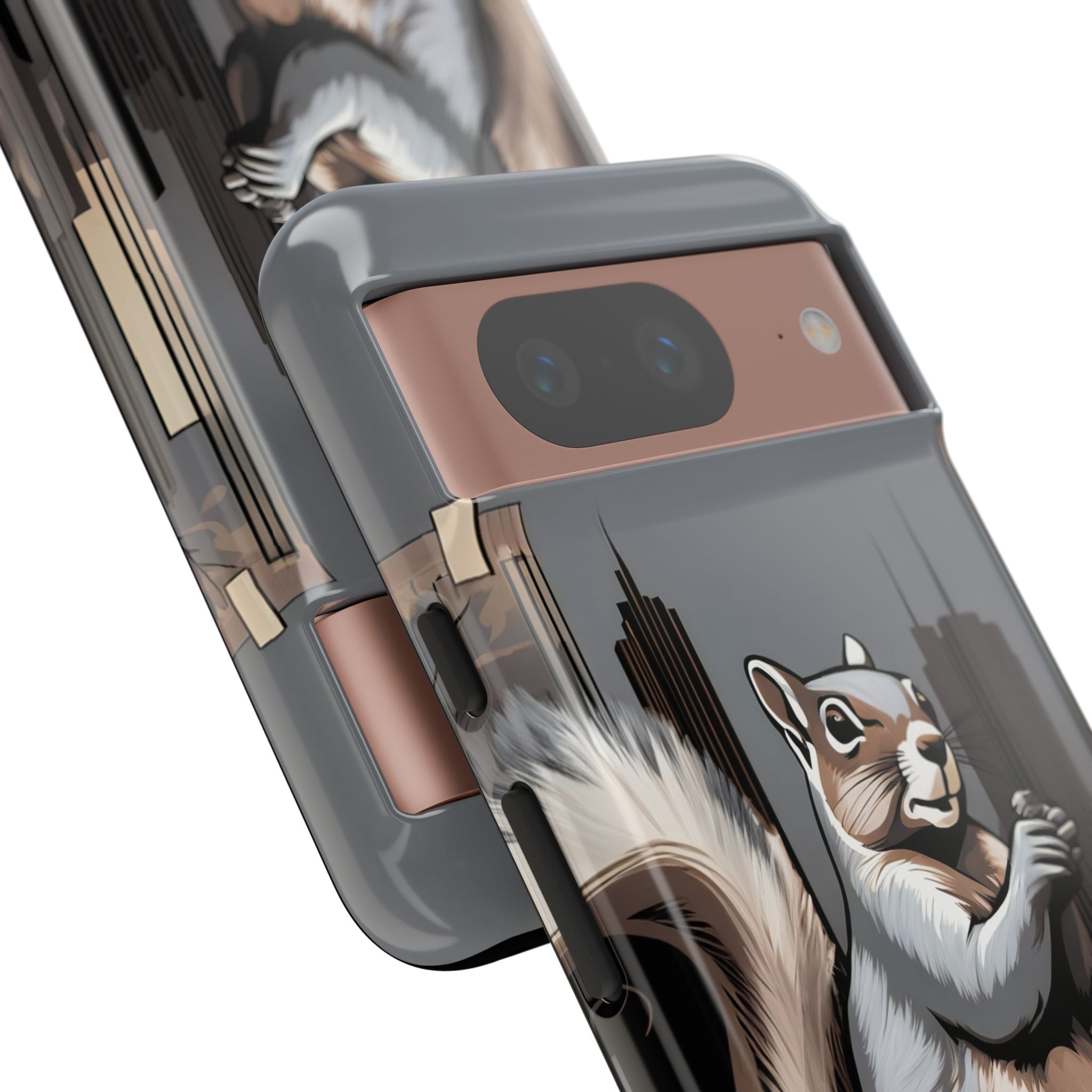 Urban Gray Squirrel, Cell Phone Case - Apple, Samsung, Google Pixel