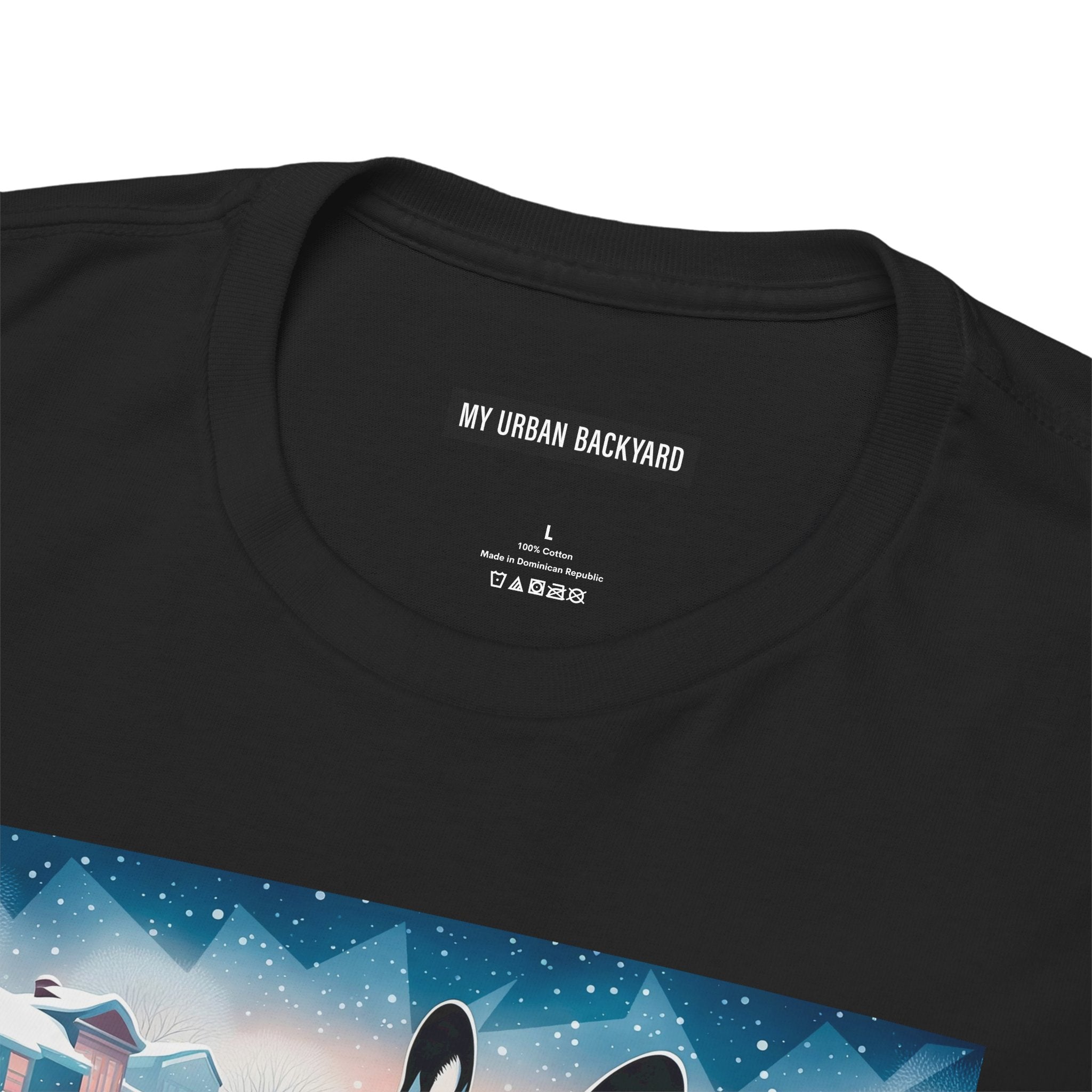 French Bulldog, Winter Graphic Tee, Unisex T-Shirt, Nature Lover Gift, Animal Art Top, Casual Wear