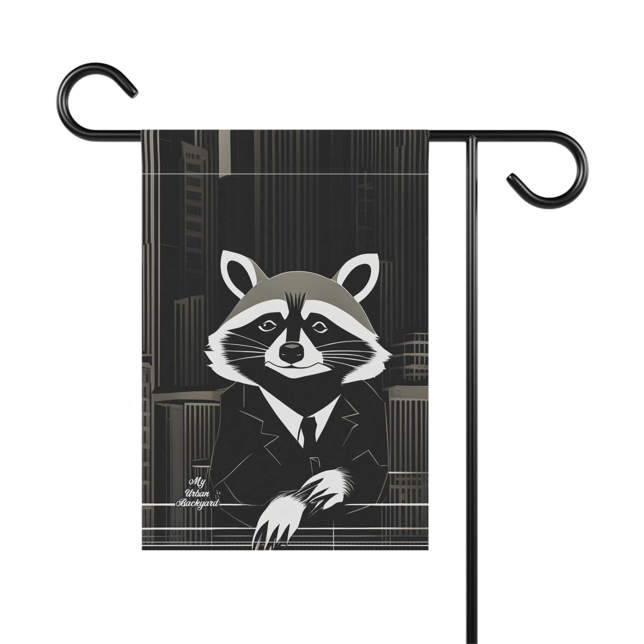 Oliver Nighteyes, Raccoon Garden Flag