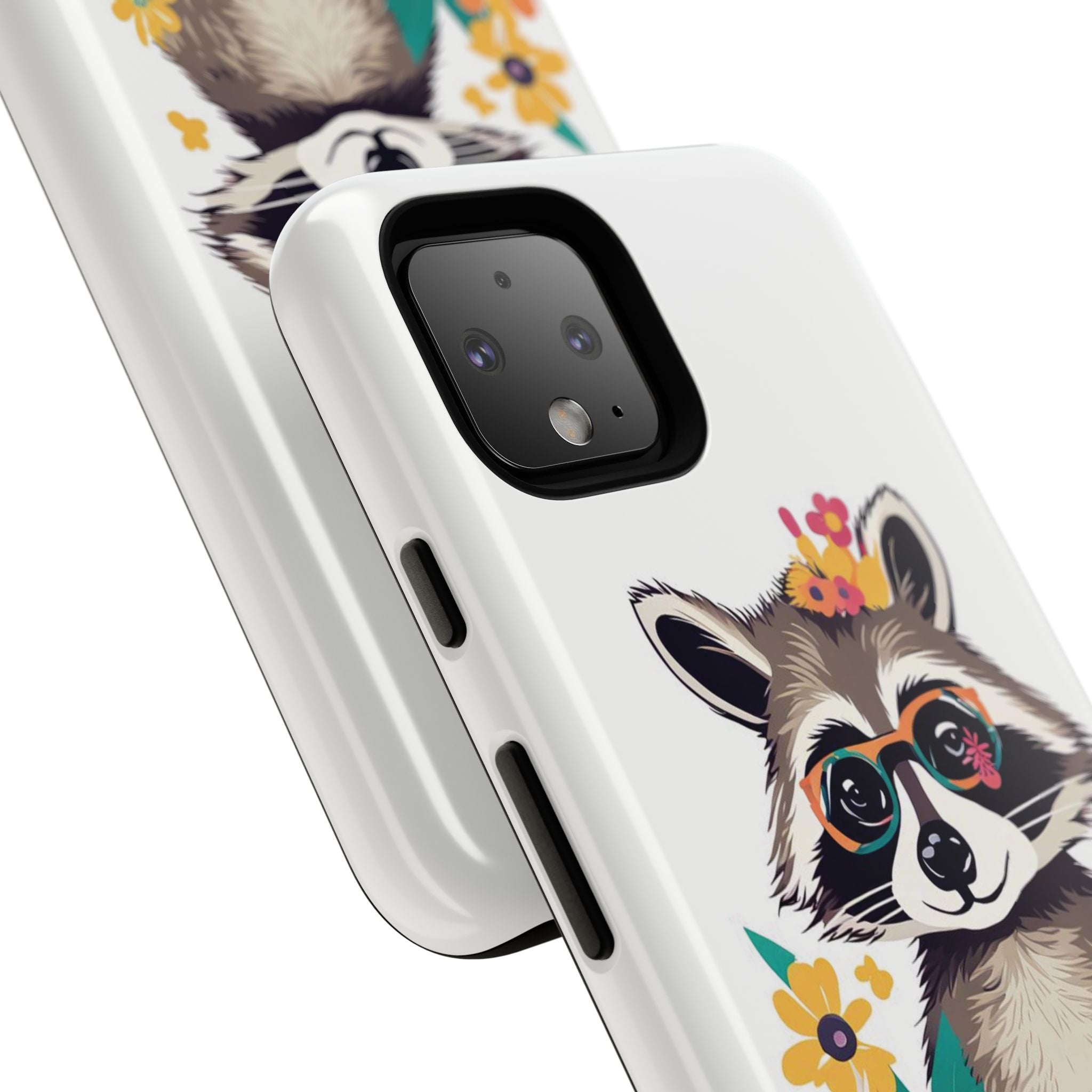 Raccoon with Glasses, Cell Phone Case - Apple, Samsung or Google Pixel