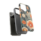 Orange and White Flowers, Cell Phone Case - Apple, Samsung, Google Pixel