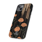 Urban Evening with Flowers, Cell Phone Case