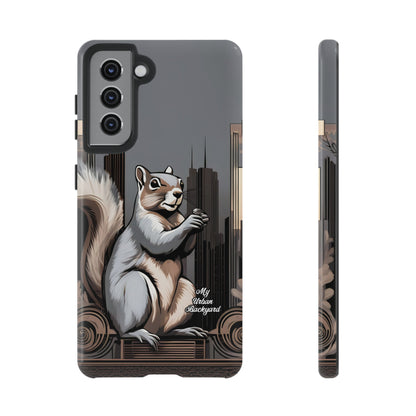 Urban Gray Squirrel, Cell Phone Case - Apple, Samsung, or Google Pixel