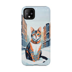 Claws Pawson in the Snow, Cell Phone Case - Apple, Samsung, Google Pixel