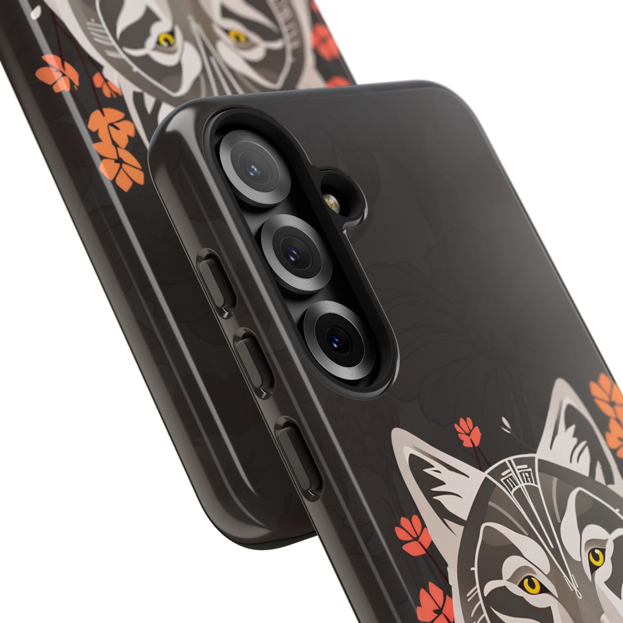 Art Deco Wolf, Cell Phone Case - Apple, Samsung, Google Pixel