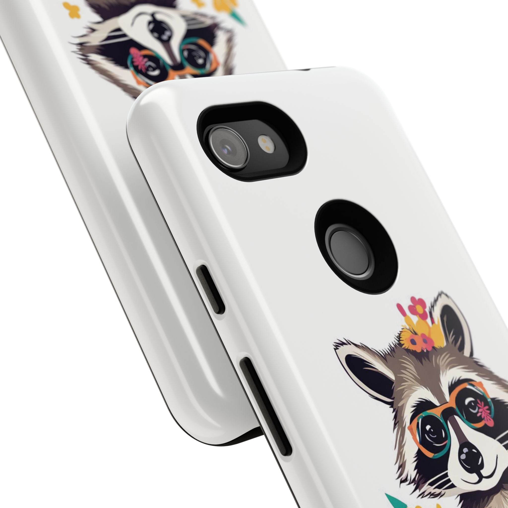 Raccoon with Glasses, Cell Phone Case - Apple, Samsung or Google Pixel