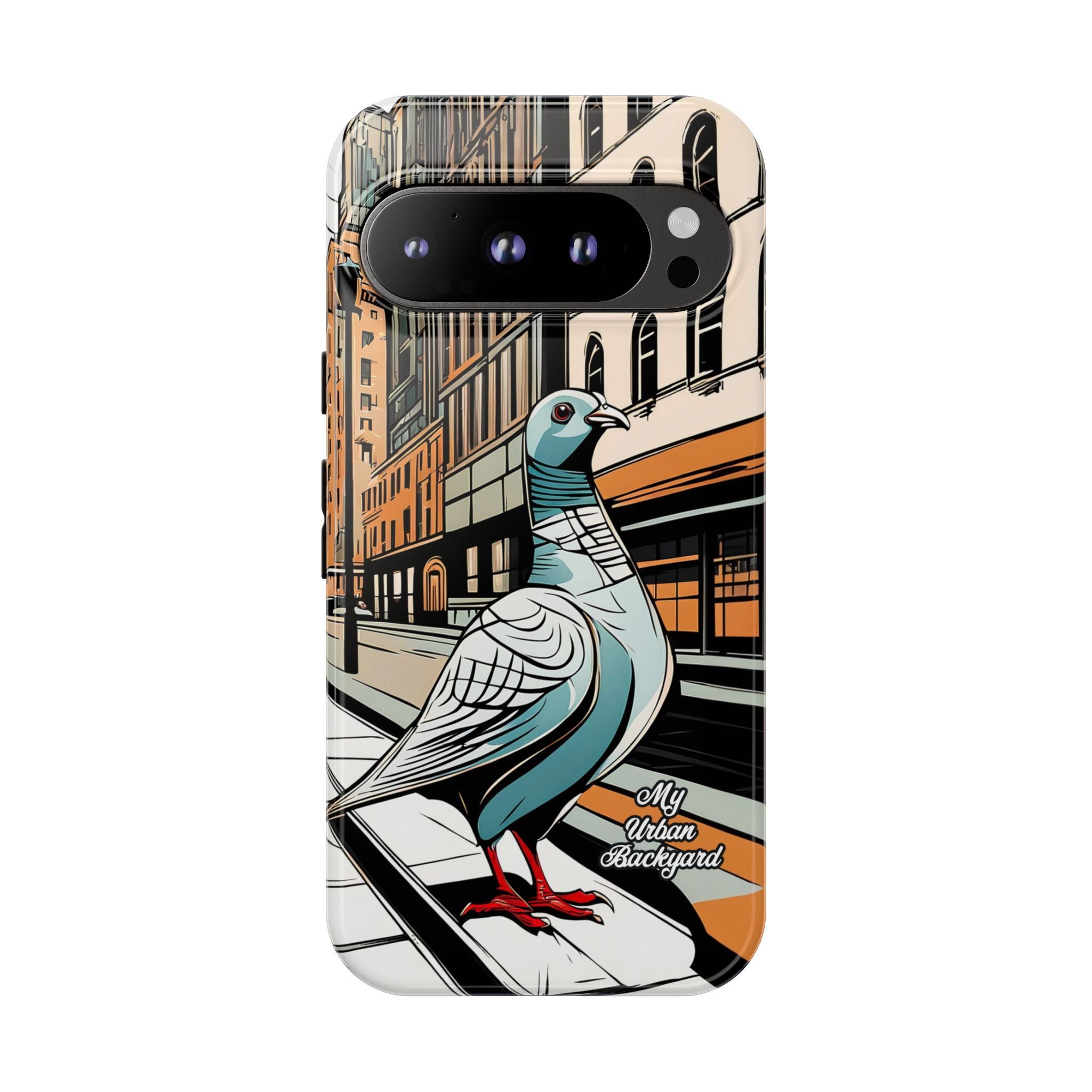 Pigeon on a City Street, Cell Phone Case - Apple, Samsung, Google Pixel