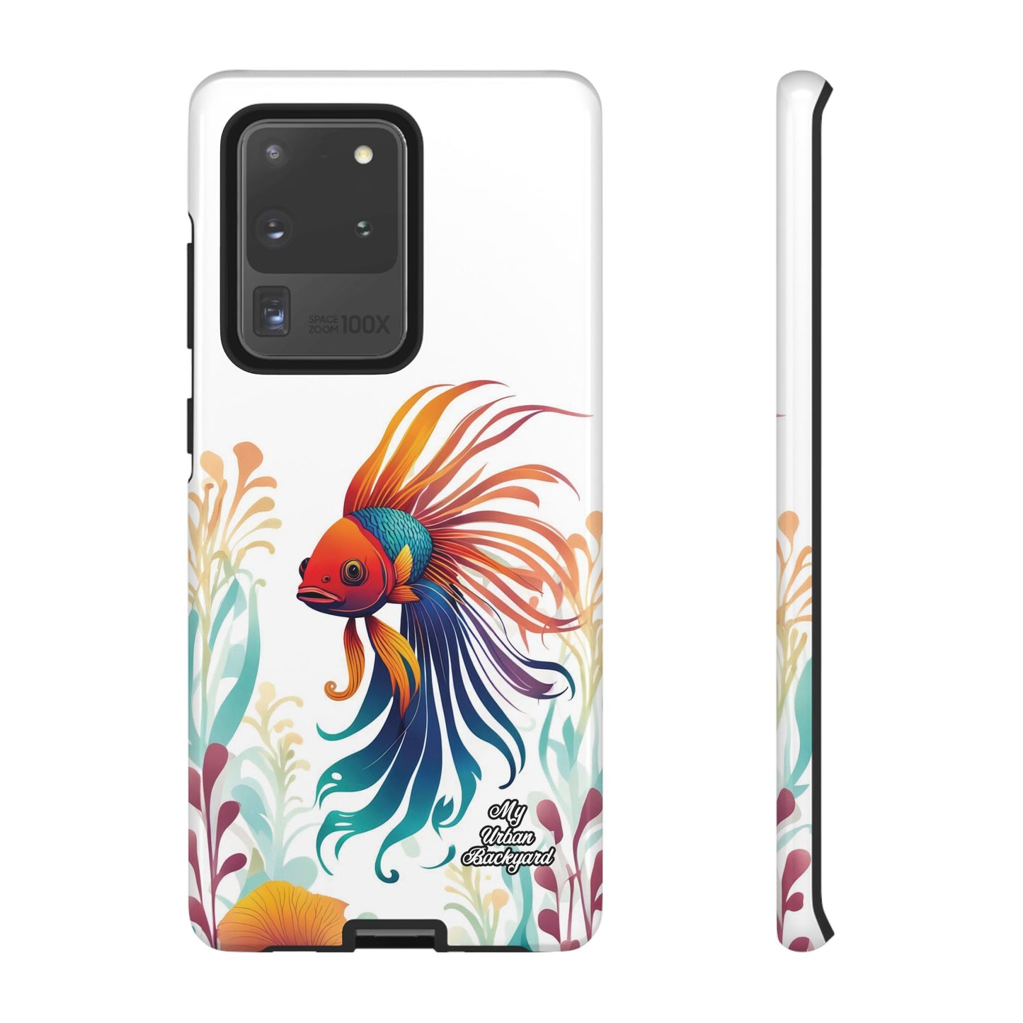 Colorful Betta Fish, Cell Phone Case - Apple, Samsung or Google Pixel