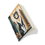 Art Deco City Cat Softcover Journal