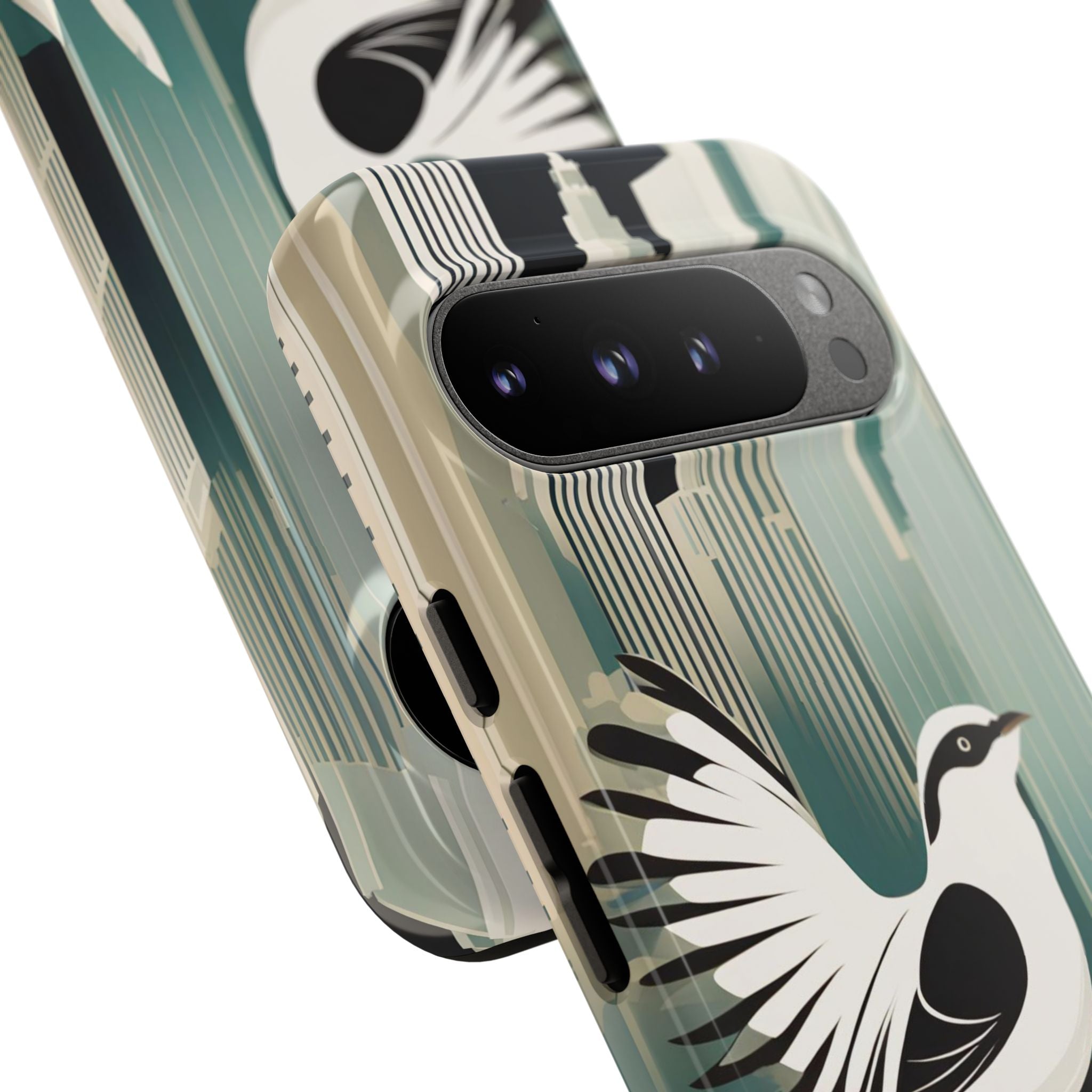 City Bird, Cell Phone Case - Apple iPhone, Samsung Galaxy, Google Pixel