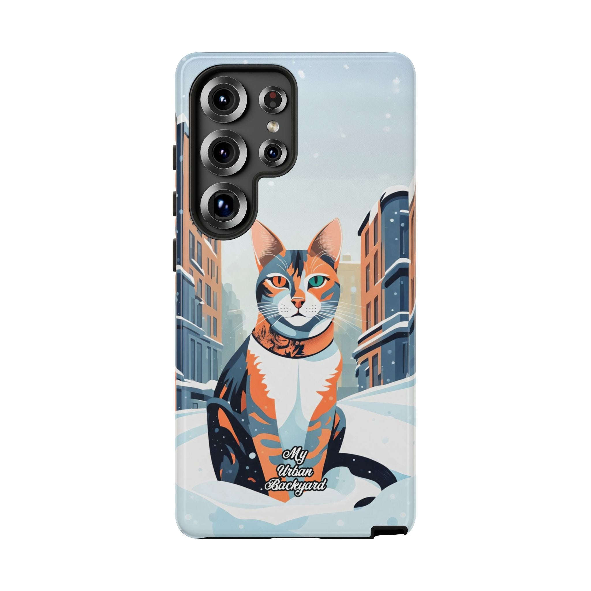 Claws Pawson in the Snow, Cell Phone Case - Apple, Samsung, Google Pixel