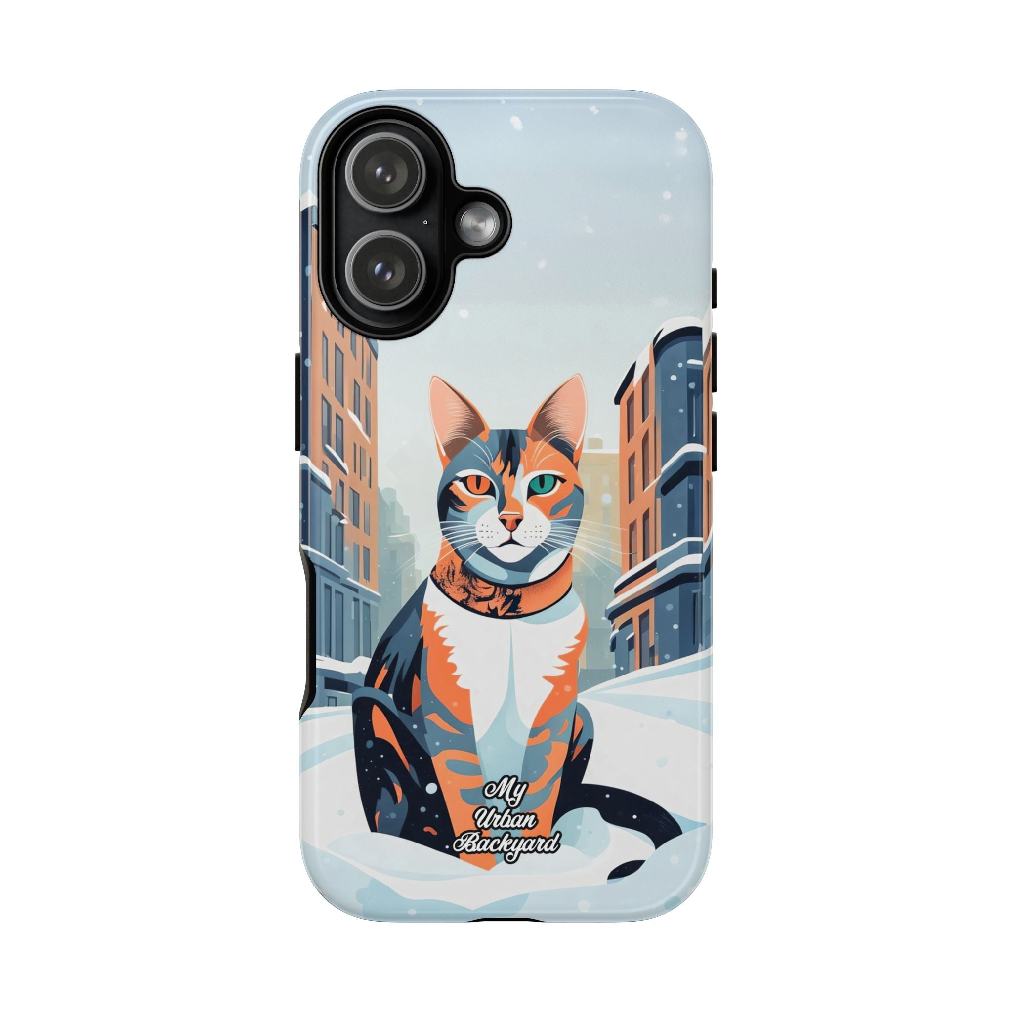 Claws Pawson in the Snow, Cell Phone Case - Apple, Samsung, Google Pixel