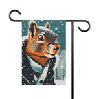 Winter Squirrel, Garden Flag